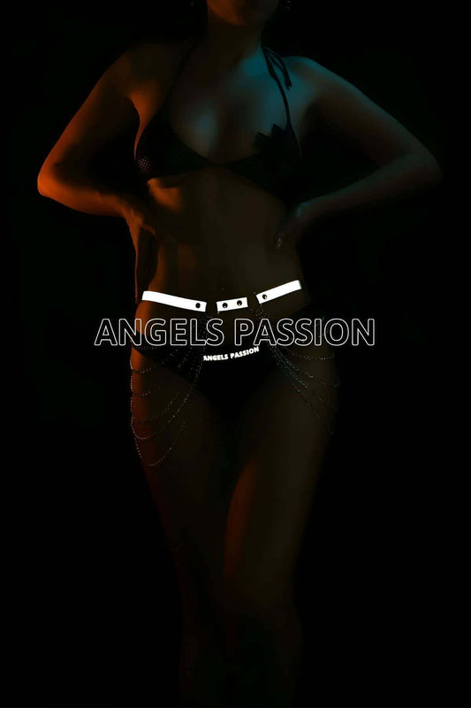 Chain and Reflective Harness Waist Belt