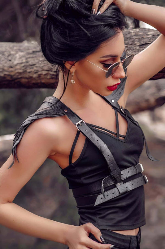 Double Waist Harness with Shoulder Wings