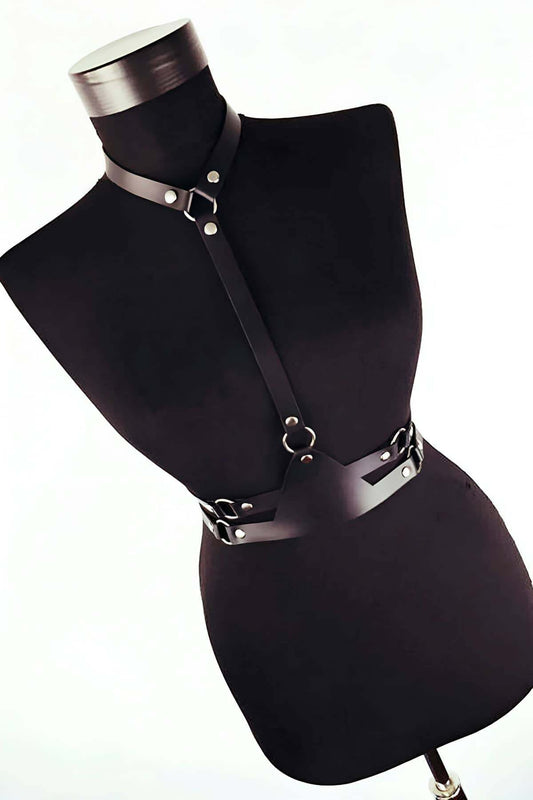 Special Production Leather Model - body harness for women