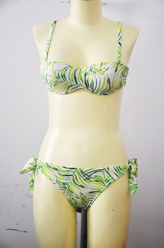 Sculpted Cut-Out Bikini – Tropical Bloom