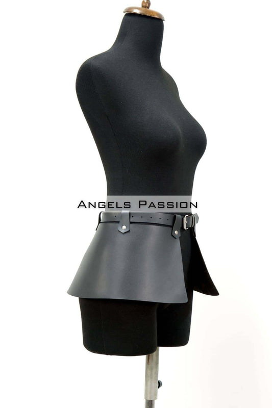 Stylish Waist Over Leather Skirt Belt, Leather Thick Belt