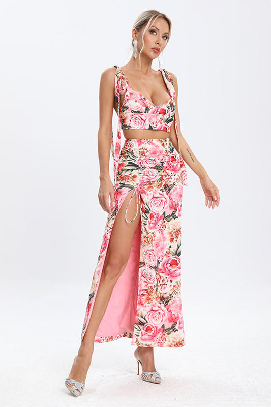 Annabella Floral Two Piece Set