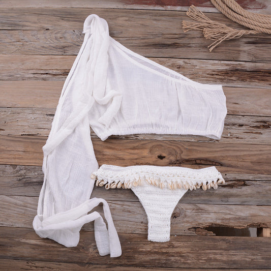 Luxe Cut-Out Bikini – Vintage Chic
