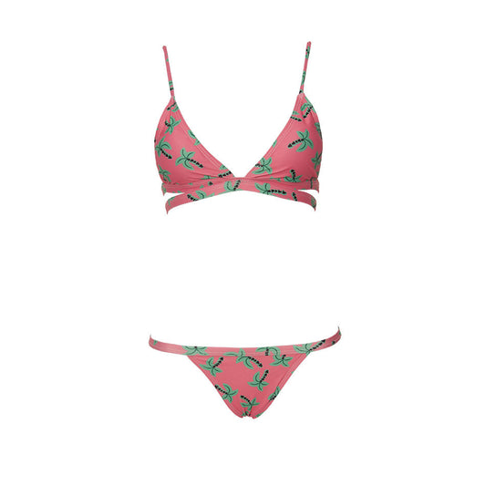 Romantic Cut-Out Bikini – Floral Dream