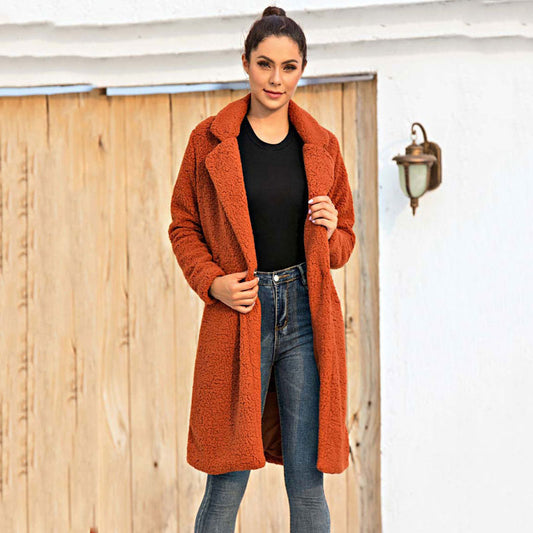 Long Handwritten Note Elegant Coat