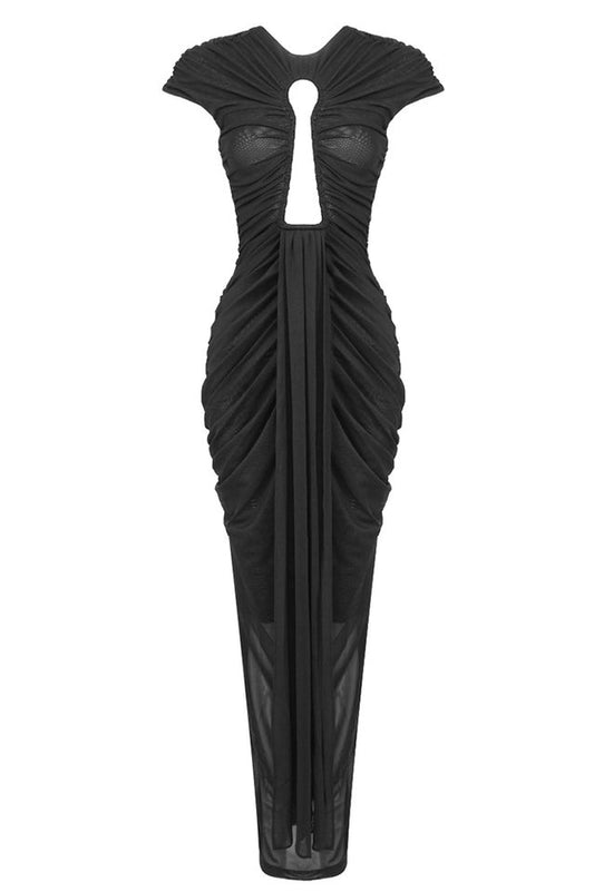 Gorgeous Keyhole Maxi Dress