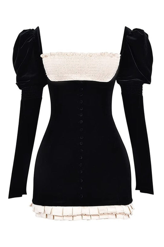 Azaria Black Vintage Dress