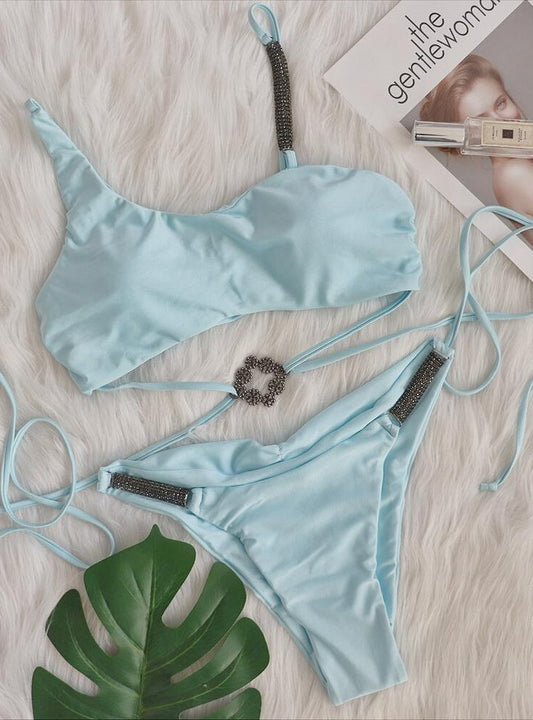 Glam Two-Piece Set – Satin Glow