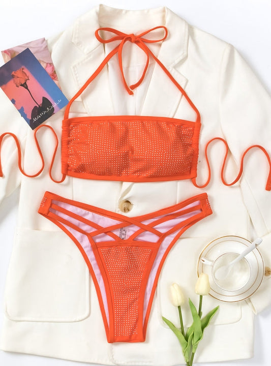 Romantic Two-Piece Set – Midnight Swim