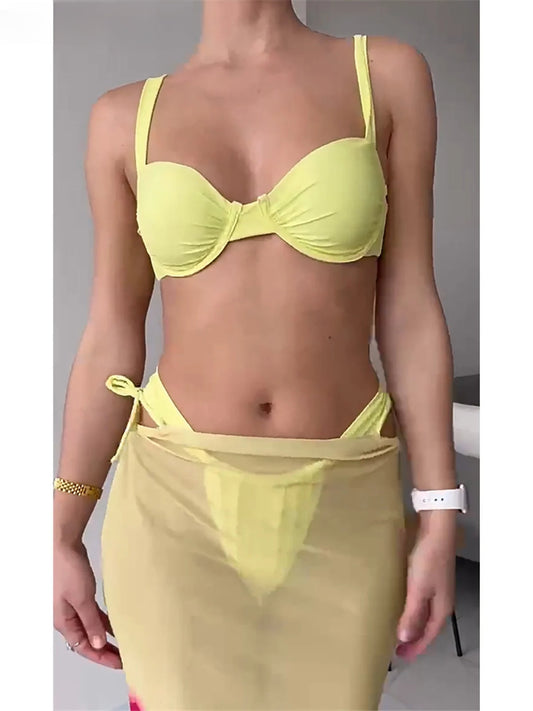 Printed Underwired Swim Dress