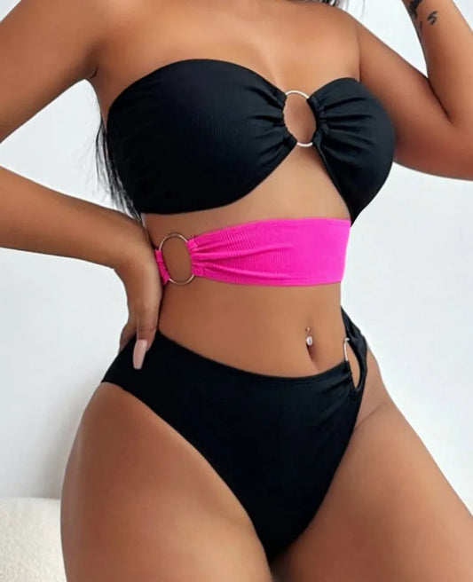 Patchwork Bandeau Breezy Kaftan