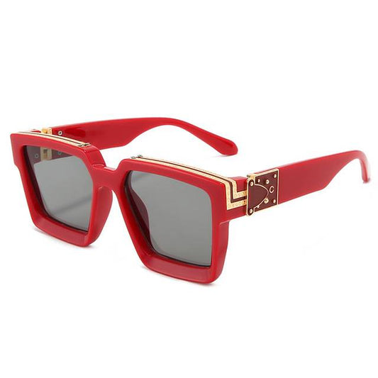 Spill Your Tea Retro Square Sunglasses