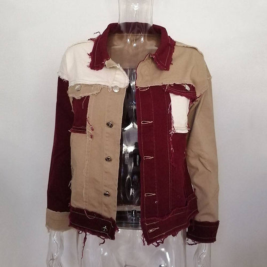 Follow You Home Patchwork Polished Jacket