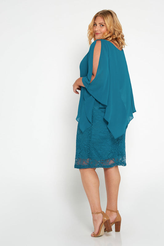 Abigail Dress - Teal