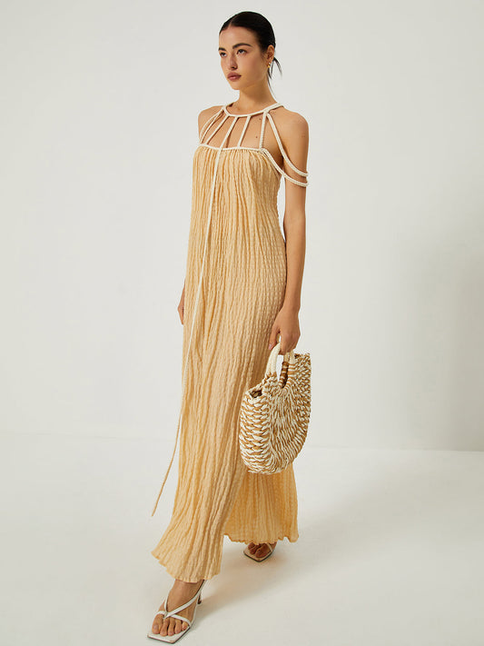 Santorini Rope Maxi Dress