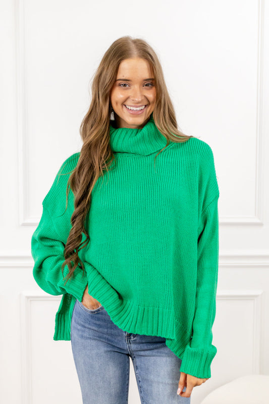 Snuggle Cove Turtle Neck Sweater