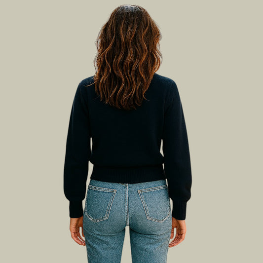 Hazel Women's Sweater | Wool, Button-Front