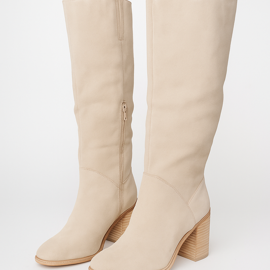 Sasha Women's Knee-High Boots | Block Heel