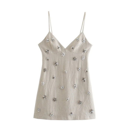 Pour In A Glass Mini Dress