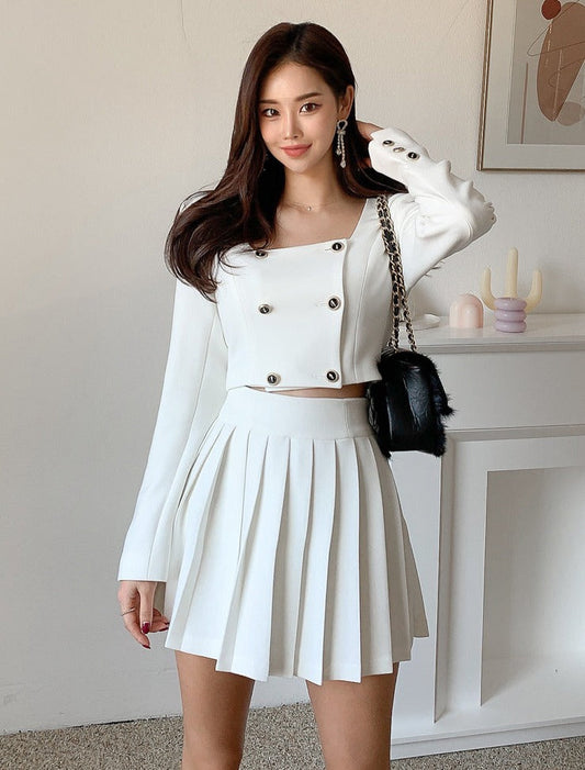 Calling The Shots Skirt Set