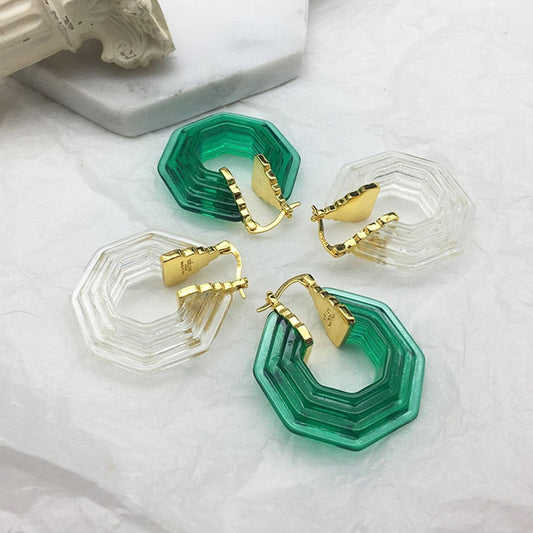 We Are A Great Pair Push Back Hoop Earrings