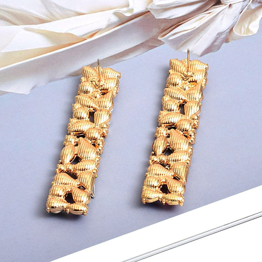 Paradise Rhinestone Stud Earrings