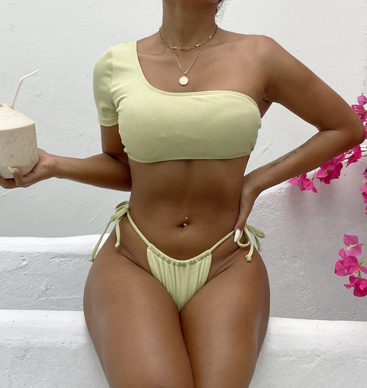 Boho High-Waist Bikini – Floral Dream