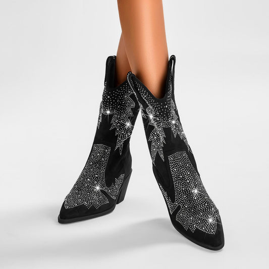 Aria Women's Western Boots | Rhinestone