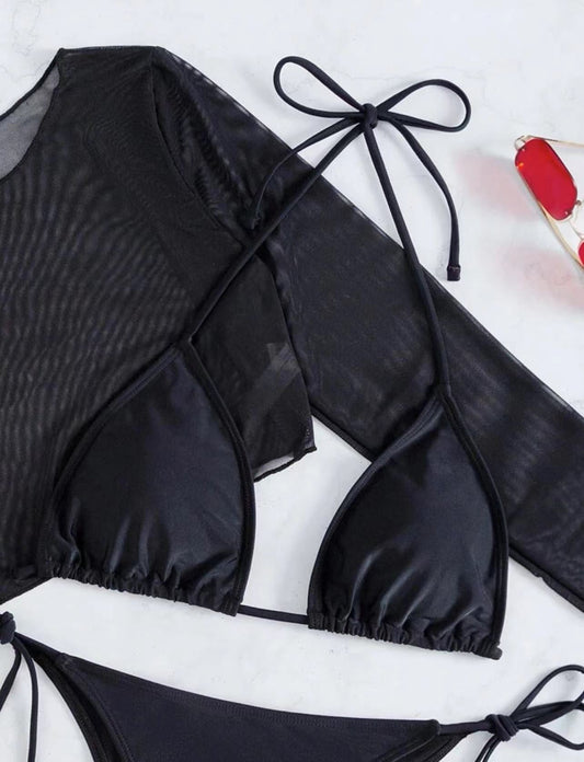 Luxe Two-Piece Set – Crisscross Style