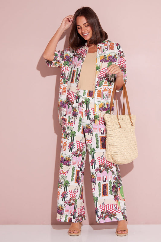 Zafira Short Sleeve Shirt - Marrakesh