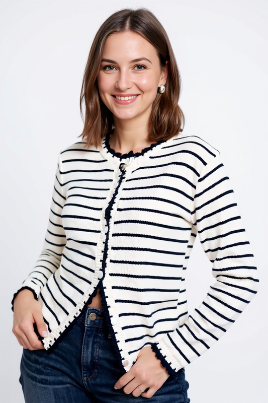 Stripe Overload Cardigan