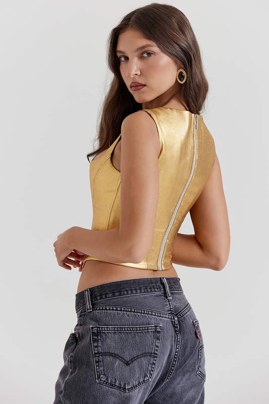 Karia Gold Corset