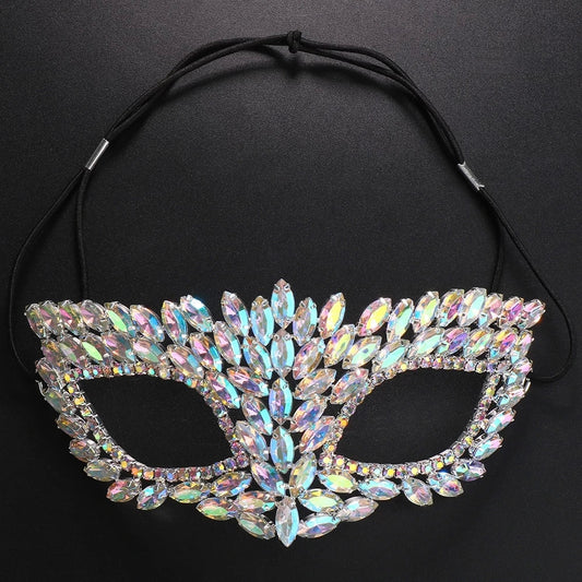 Silver Moon's Sparkling Mask Jewelry
