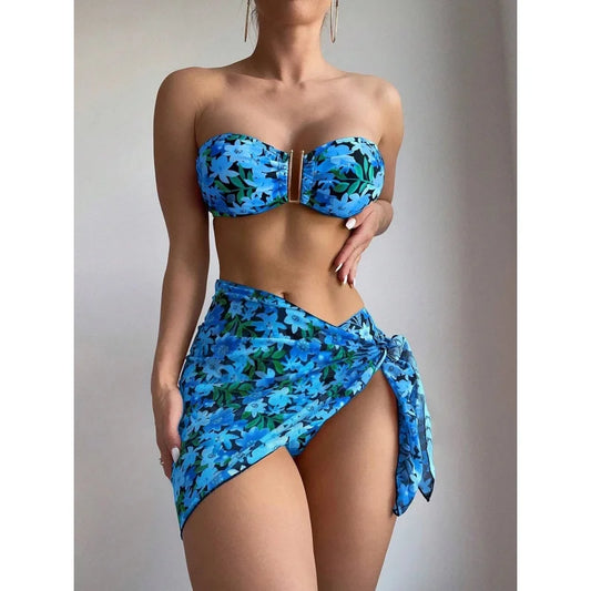 Glam Strappy Swimsuit – Vintage Chic