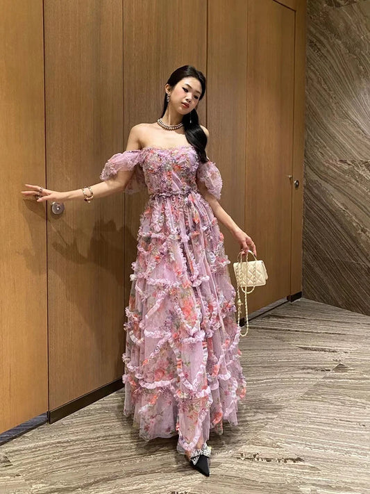 Been A Long Night Long Dress