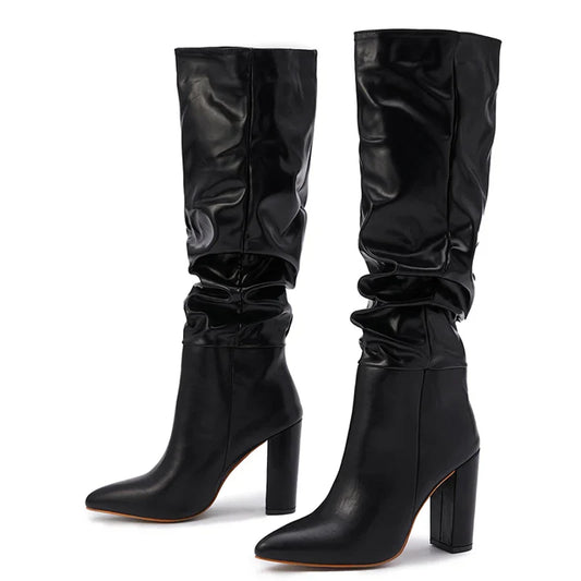 Strong As A Promise Knee High Boots