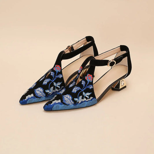 Pristine Echo T-Strap Shoes