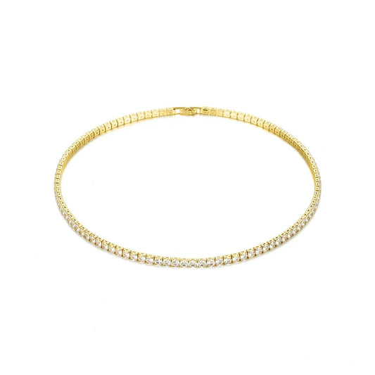 Kisses Down My Neck Tennis Necklace