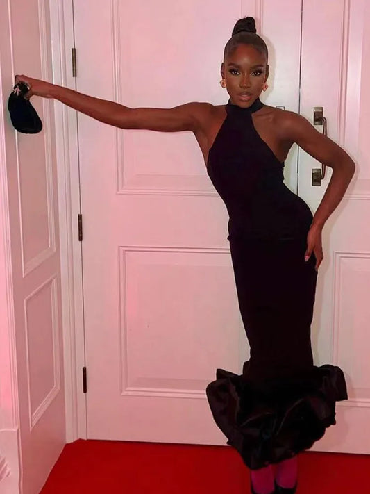 Chasing Midnight Midi Dress