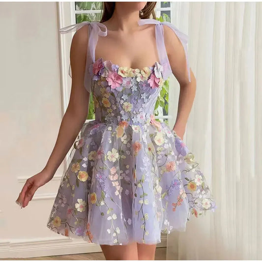 Queen Of Tears Mini Dress