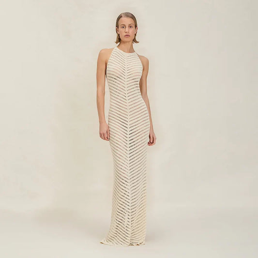 Knitted Hollow Breezy Kaftan