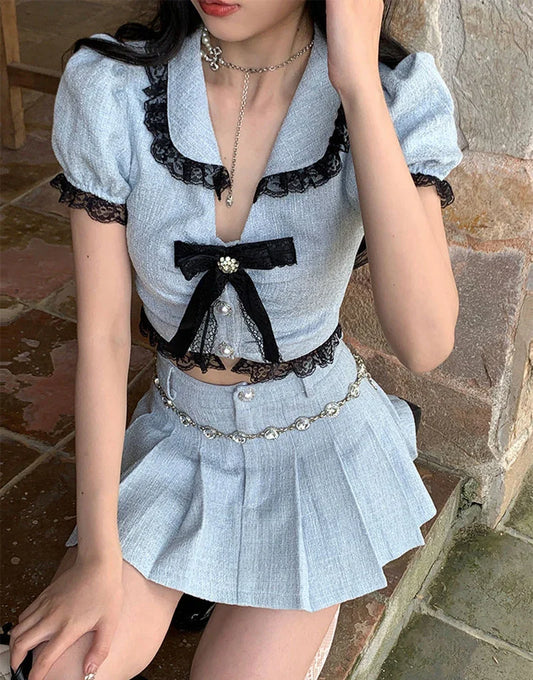 Walking On Sunshine Skirt Set