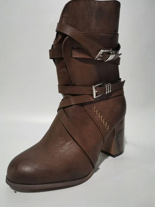 Nothing Happens After Two Mid-Calf Boots