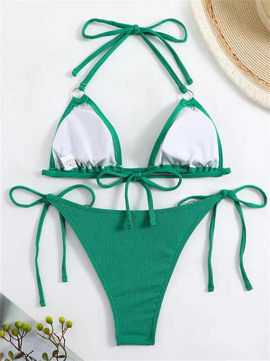 Boho Cut-Out Bikini – Ocean Escape