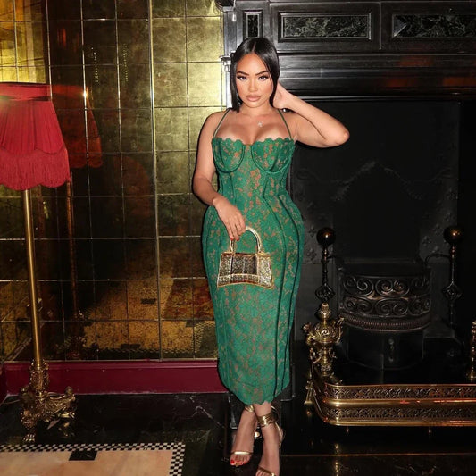 Leading To Bad Dreams Midi Dress