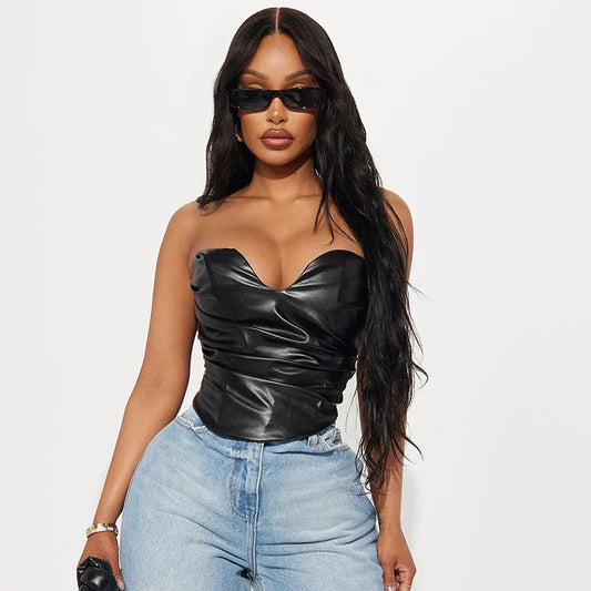 Swipe Vibes Crop Top