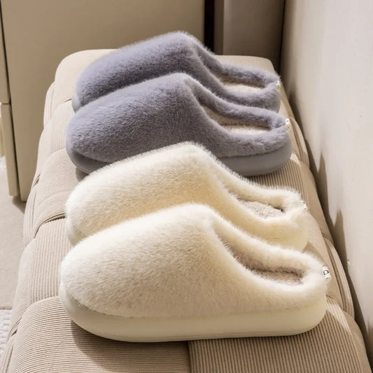 Willow Women’s Cozy Fluffy Slip-On Slippers