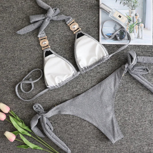 Get My Number Two-Piece Bikini