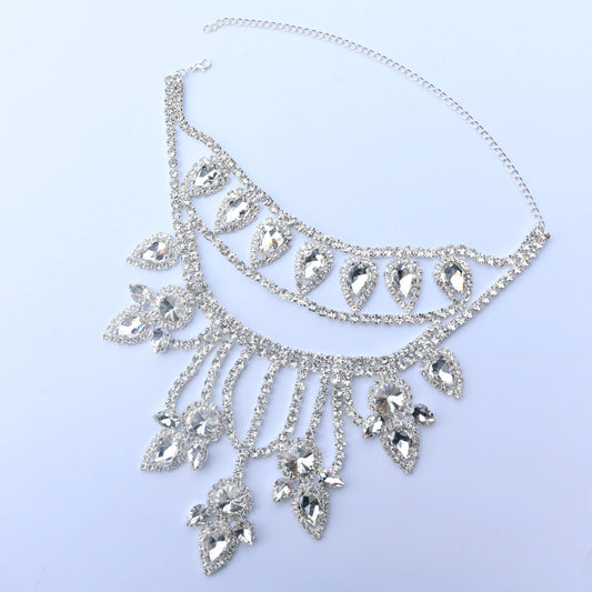 Glittering Heartstrings Necklace