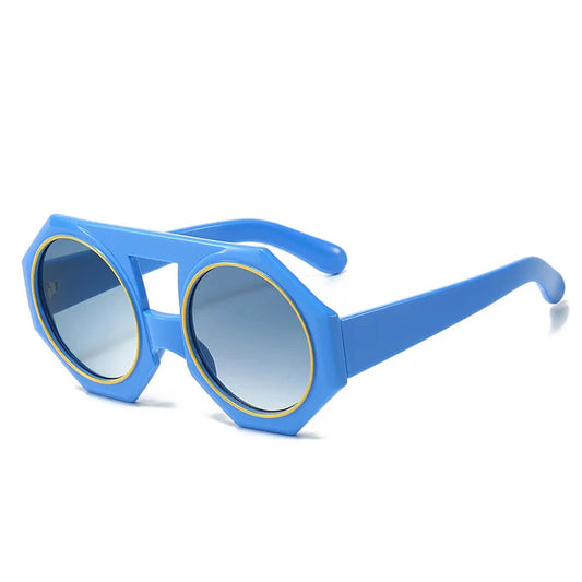 Hazy Hues Oversized Sunglasses